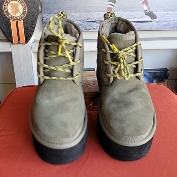 UGG Shoes - UGG Men's Olive and Black Boots